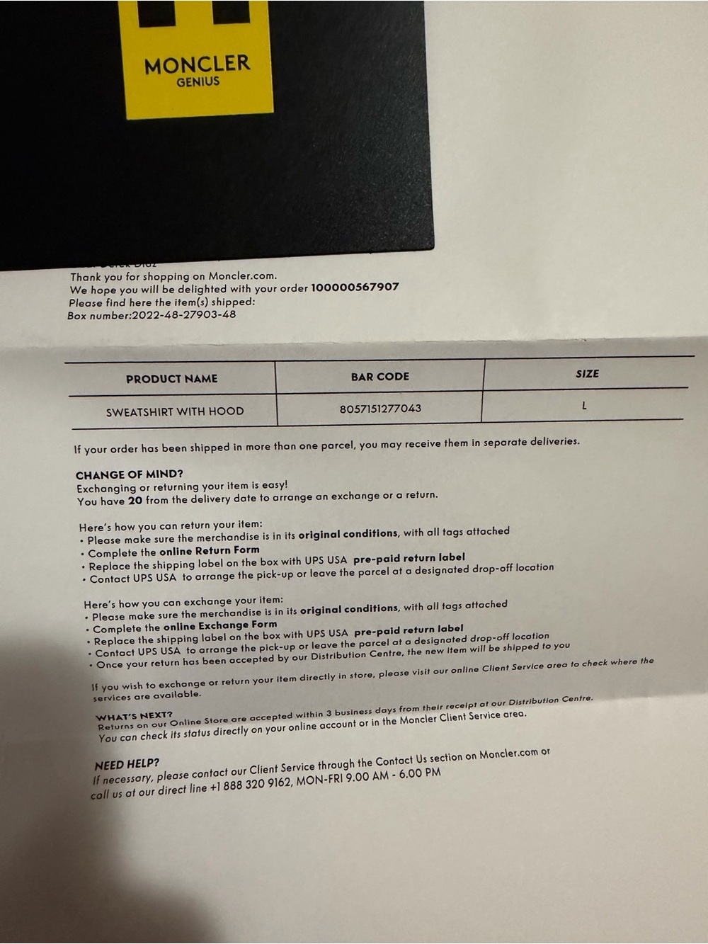 Moncler House of Genius Limited City List Hoodie Black; Pristine w/Tags&Receipt - Picture 12 of 13